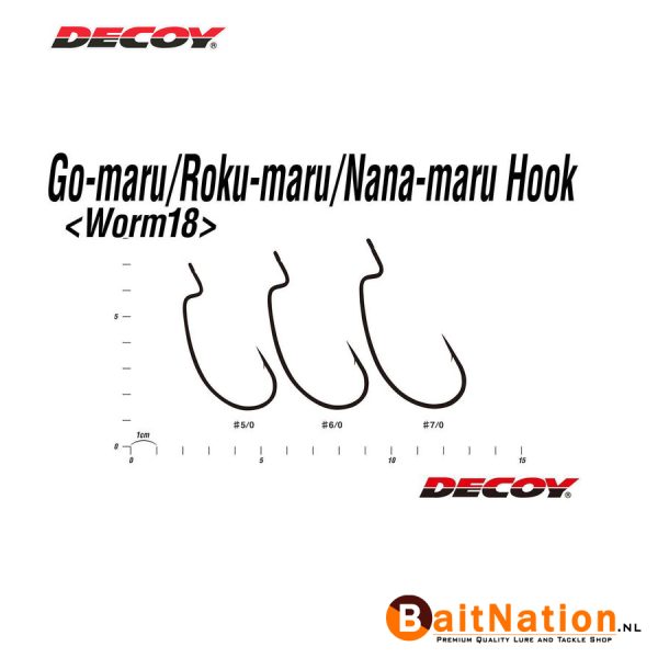 Decoy Big Bait Hook Worm18 5/0