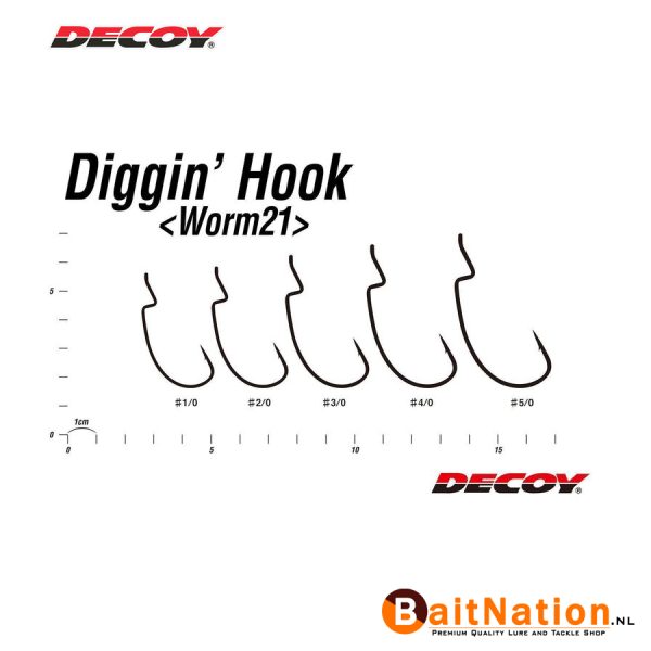 Decoy Diggin Hook Worm21