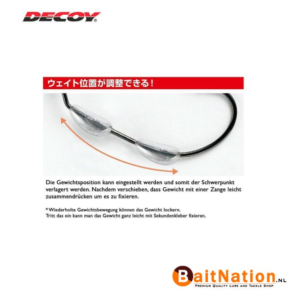 Decoy Makisasu Weighted Worm130