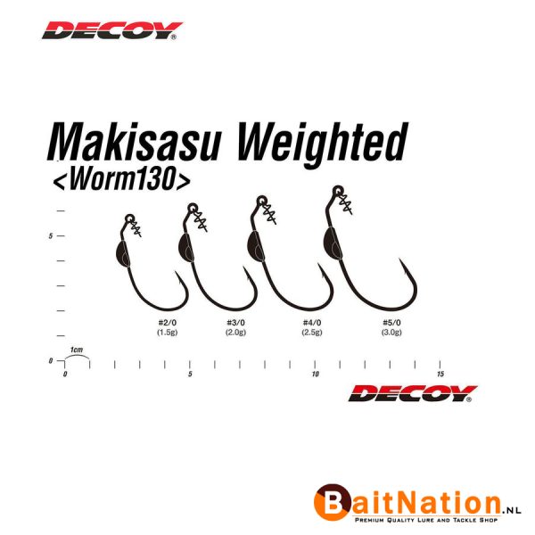 Decoy Makisasu Weighted Worm130