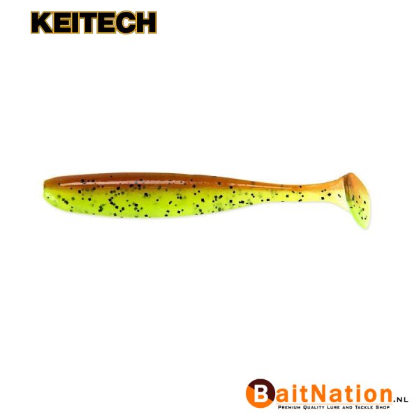 Keitech Easy Shiner Motoroil / Chartreuse
