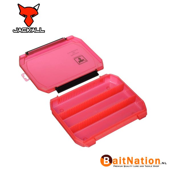 Jackall Double Open Tackle Box Small Red