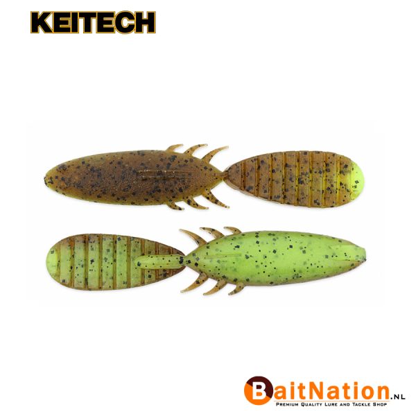 Keitech Paddlin beaver gp chartreuse