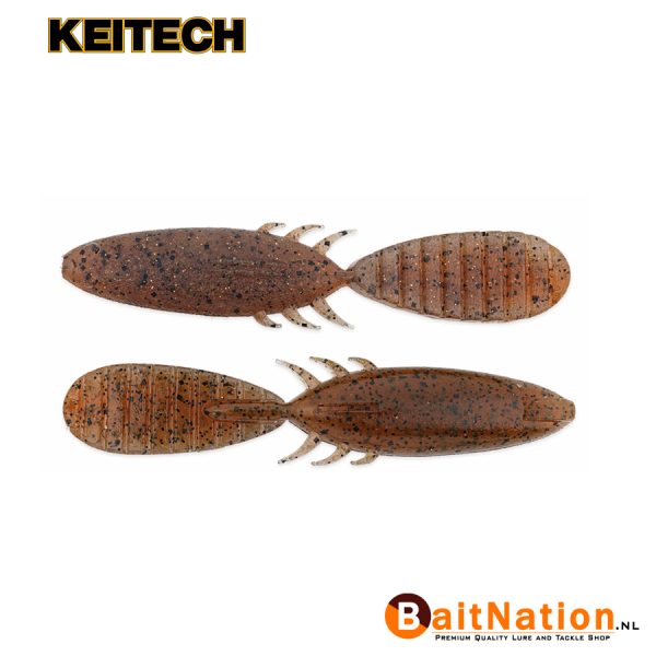 Keitech Paddlin beaver smoke cinnamon crawdad