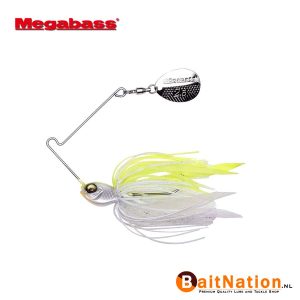 Megabass Spinnerbait SV-3 SW 1/4oz (plm 7 gr) White Chartreuse