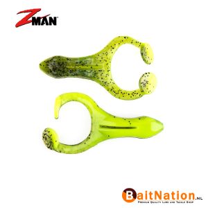 Z Man Hard Leg FrogZ 4" Watermelon / Chartreuse