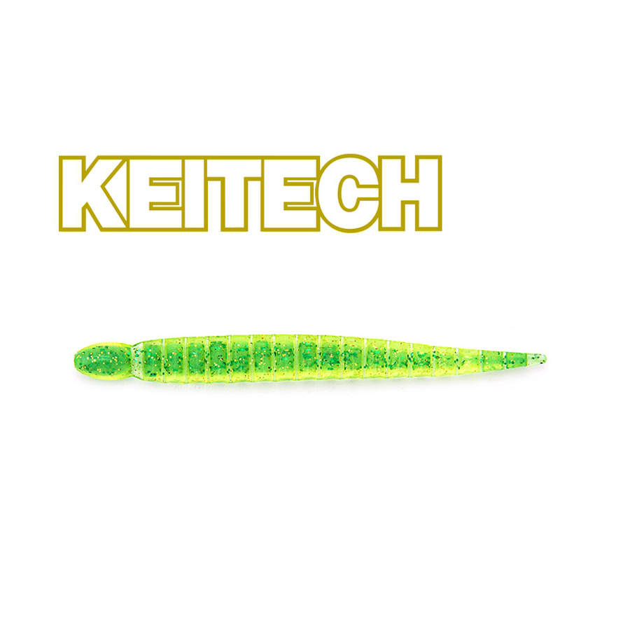 Keitech Custom-Leech-Lime-Chartreuse