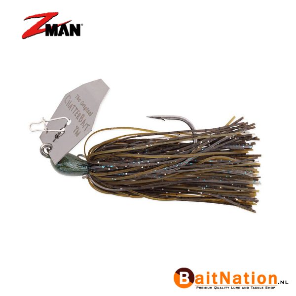 De 21g Big Blade ChatterBaits van Z-Man hebben een extra groot blad van roestvrij staal en creëren veel en extra sterke drukgolven onder water. Als aanvulling hierop zijn ze uitgerust met een sterke, superscherpe 6/0 Mustad-haak. De skirts zijn allemaal met de hand gebonden en vastgebonden met staaldraad. De Big Blade ChatterBaits, ontwikkeld door Chatterbait pro Bryan Thrift, zijn zeer geschikt voor het gericht vissen op snoek, snoekbaars en grote baars!