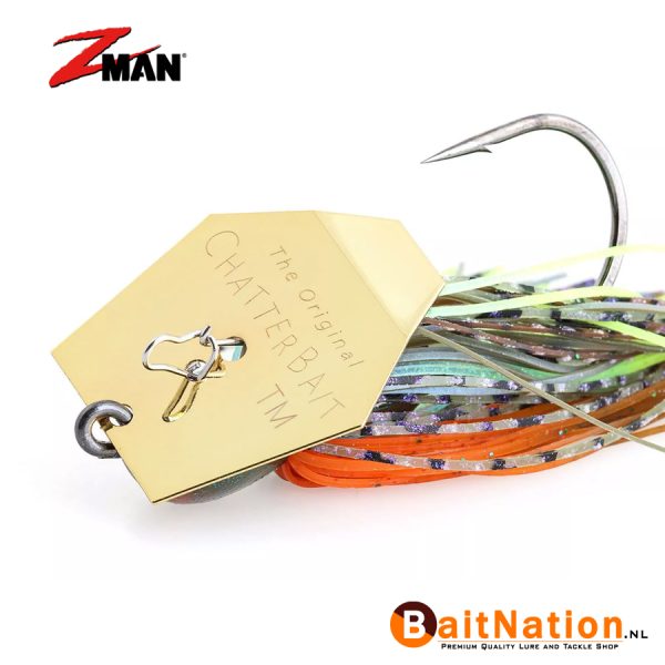 Z Man Big Blade Chatterbait 3/4 oz (plm 21 gr) Chartreuse/White/Orange