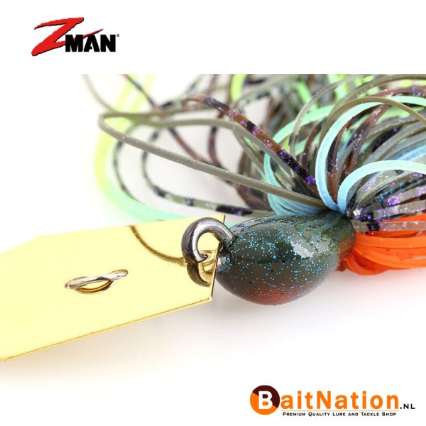 Z Man Big Blade Chatterbait 3/4 oz (plm 21 gr) Chartreuse/White/Orange