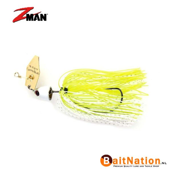 Z Man Chatterbait Freedom 3/8oz (plm 10,5 gr) Chartreuse / White