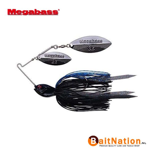 Megabass Spinnerbait SV-3 DW 5/8 oz (plm 17,5 gr) Black/Blue