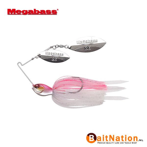 Megabass Spinnerbait SV-3 DW 3/8 oz (plm 10 gr) Cotton Candy
