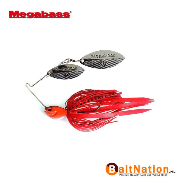 Megabass Spinnerbait SV-3 DW 3/8 oz (plm 10 gr) Fire Red