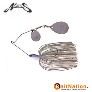 Nories Spinnerbait Shallow Roll Dark Smoke Pro Blue