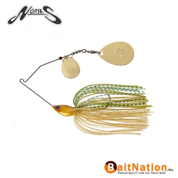 Nories Spinnerbait Shallow Roll Live Gold Ayu