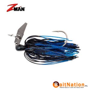 Z Man Chatterbait Elite 3/8 oz (plm 10,5 gram) Black / Blue