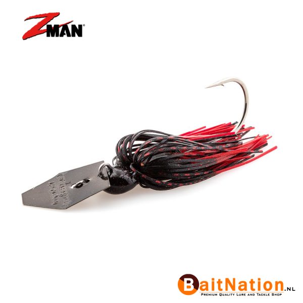 Z Man Chatterbait Elite 3/8 oz (plm 10,5 gram) Black / Blue
