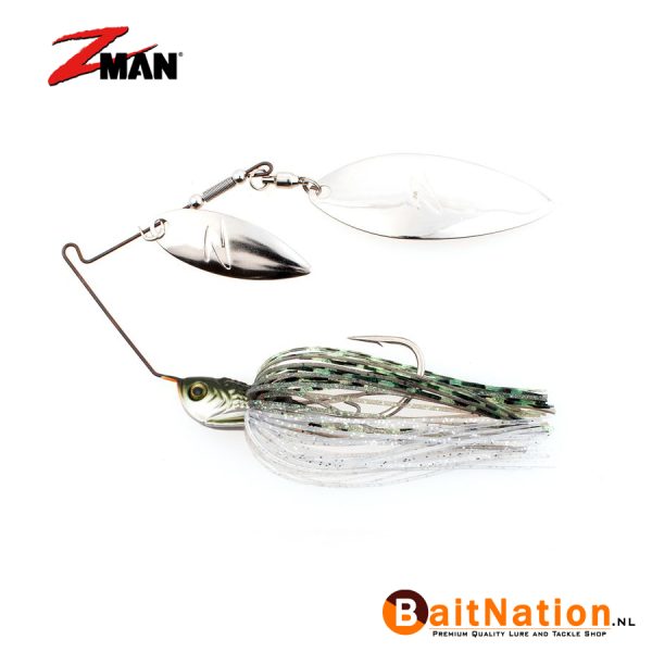 Z Man SlingbladeZ 1/4oz (7 gr) Greenback Shad Double Willow