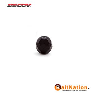 Glazen Kralen Facet Geslepen Black