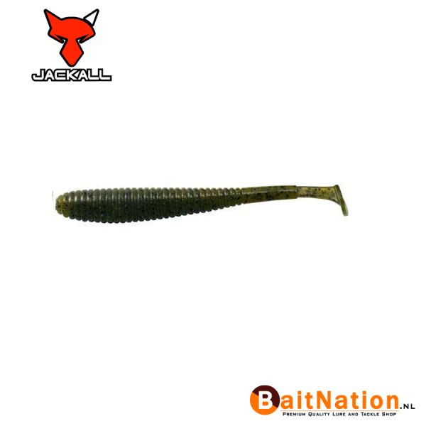 Jackall I Shad Tail 2,8" Green Pumpkin Pepper