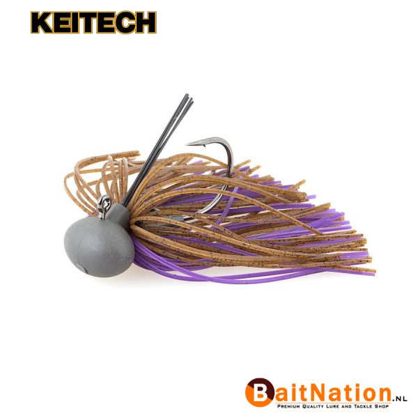 Keitech Tungsten Rubber Jig Brown Purple