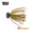Missile Baits Ike's Micro Football Jig Green Pumpkin