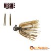 Missile Baits Ike's Micro Football Jig Green Pumpkin