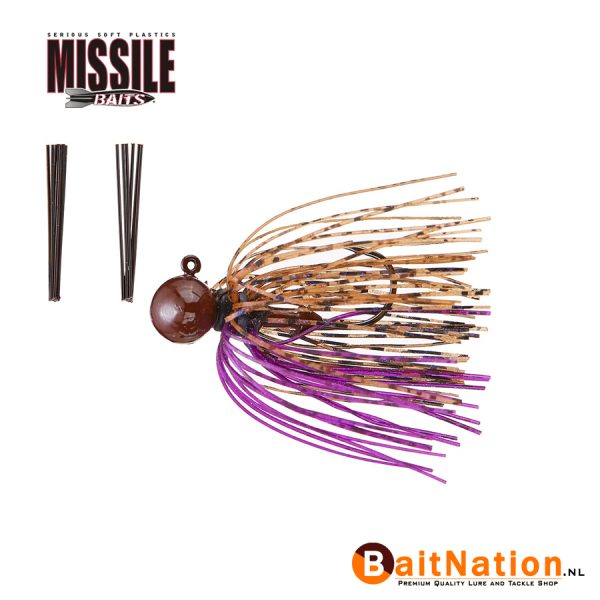 Missile Baits Ike's Micro Football Jig PB&J