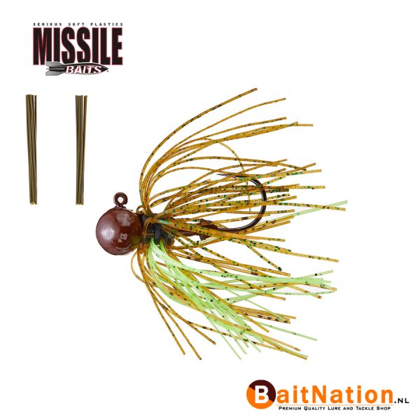 Missile Baits Ike's Micro Football Jig Sunfish IPA