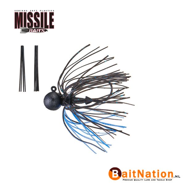 Missile Baits Ike's Micro Football Jig Bruiser