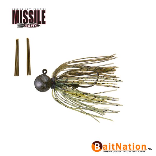 Missile Baits Ike's Micro Football Jig Dill Pickle