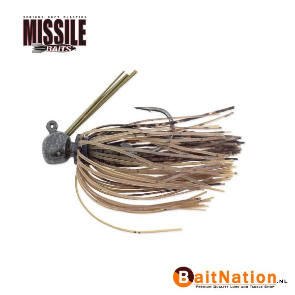 Missile Baits Ike's Micro Jig Green Pumpkin