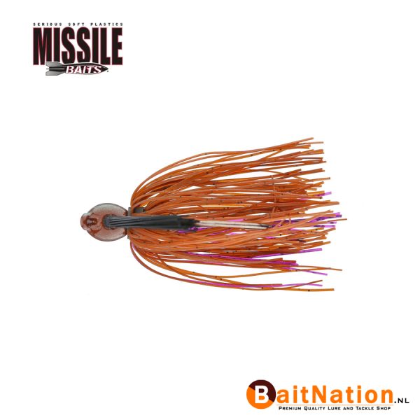 Missile Baits Ike's Mini Flip Jig Purple Brown Passion