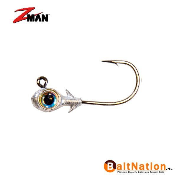 Z Man Trout Eye Finesse Jighead Pearl