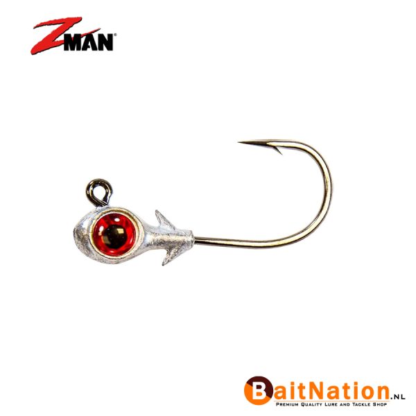 Z Man Trout Eye Finesse Jighead Red