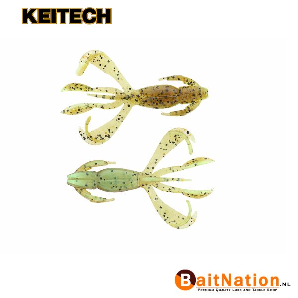 Keitech Crazy Flapper Green Pumpkin Chartreuse