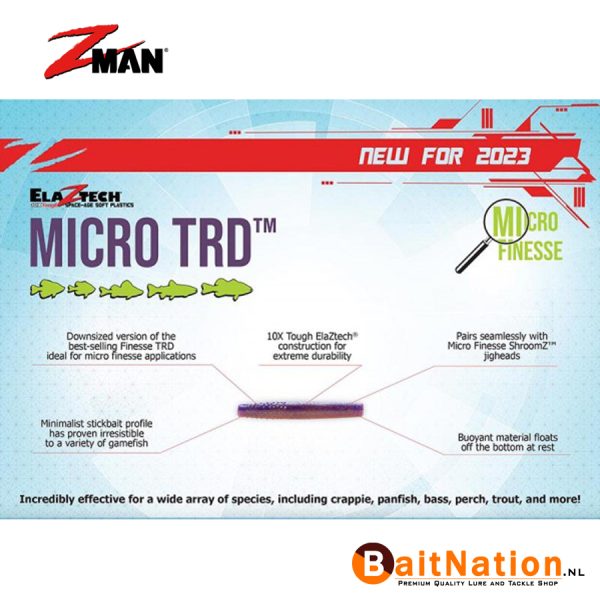 Z Man Micro TRD Infographic