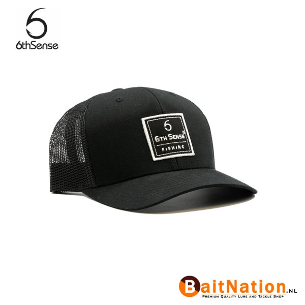 6th Sense Trucker Hat Bold statement Black