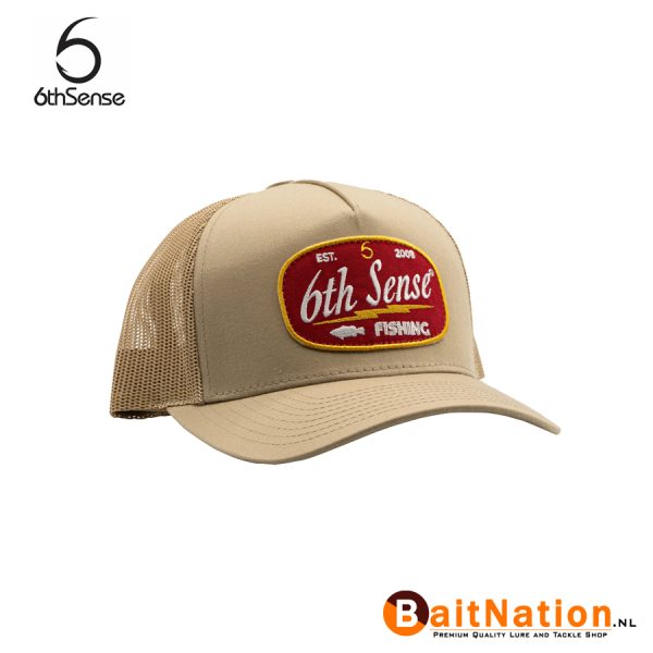 6th Sense Trucker Hat Sandy Bank Sand
