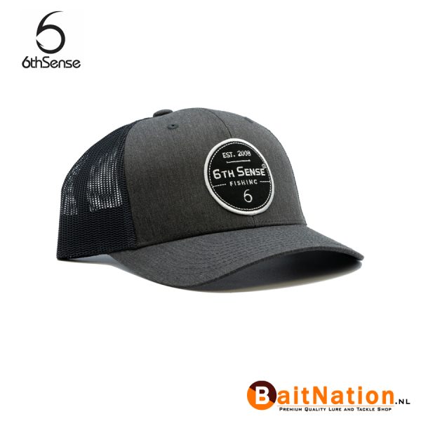 6th Sense Trucker Hat The 6 Charcoal Black