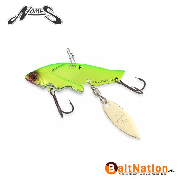 Nories TG Jaka Blade Green Back Yellow Gold