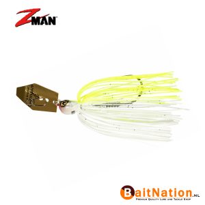 Z Man EVO Chatterbait Chartreuse White