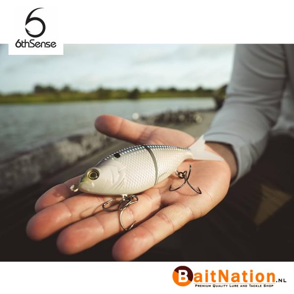 6th Sense Fishing Flow Glider Ghost Shad Scales