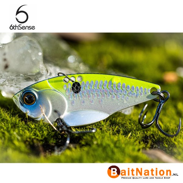 6th Sense Fishing Slice Blade Bait Electric Shad