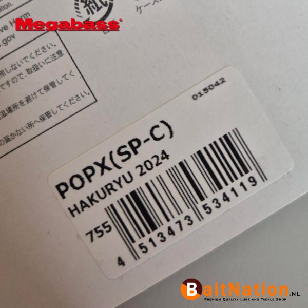 Megabass Pop X sp-c Hakuryu 2024