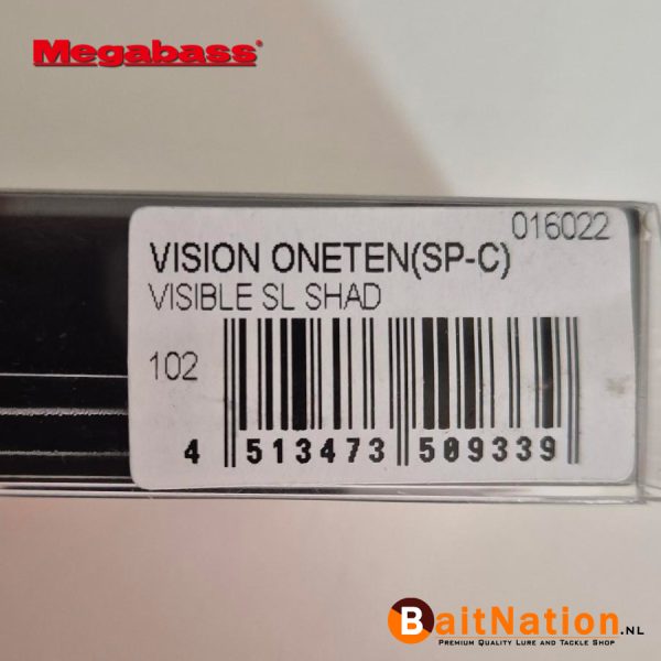Megabass Vision Oneten SP-C Visible SL Shad