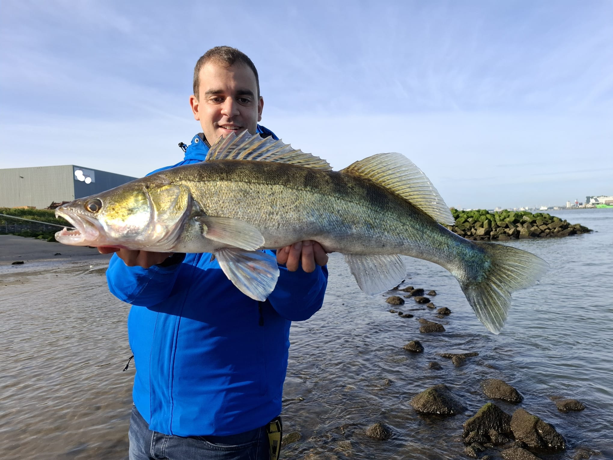 Said met snoekbaars