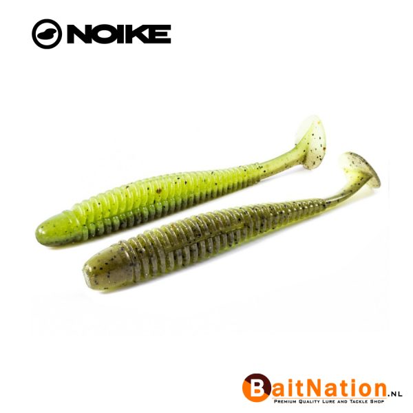 Noike wobble Shad Green Pumpkin Chartreuse