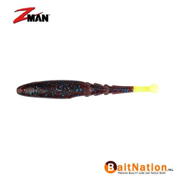Z Man Big BallerZ Plum Cahrtreuse Tail